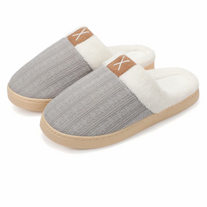 NineCiFun Women's House Slippers Memory Foam Terry Lining Bedroom Slippers