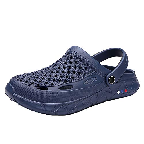 NineCiFun Men's Clogs Lightweight Comfortable Water Shoes Summer Beach