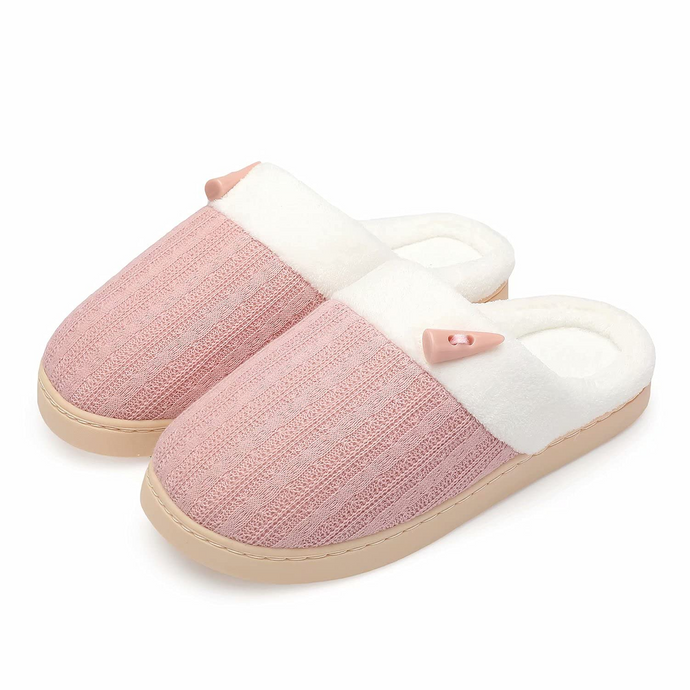 NineCiFun Slippers for Women Slip On Memory Foam Comfy House Shoes