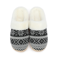 Load image into Gallery viewer, NineCiFun Women&#39;s Memory Foam Fuzzy House Slippers