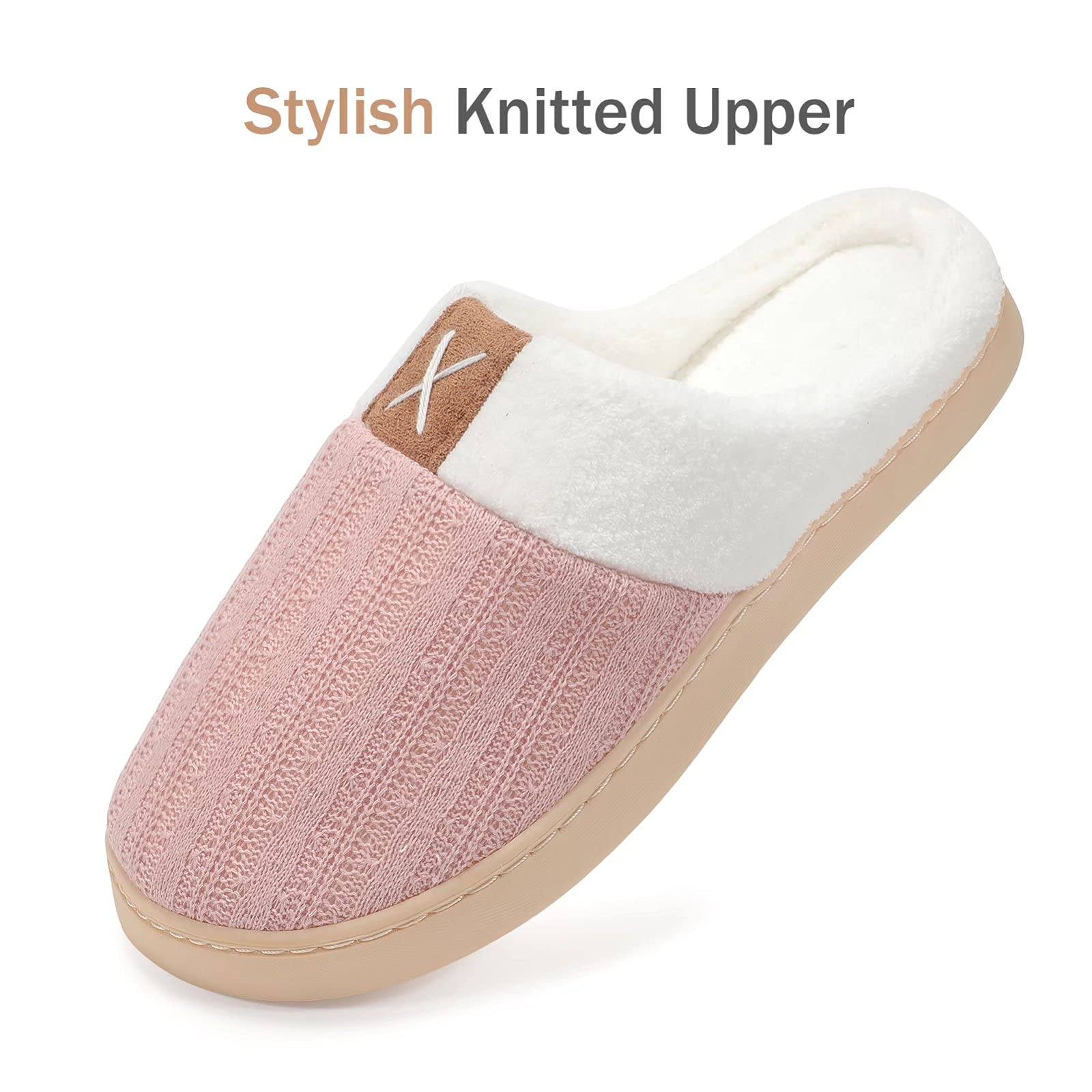 Women Indoor Slippers Warm Plush Home Slipper Autumn Winter Shoes Woman  House Flat Floor Soft Silent